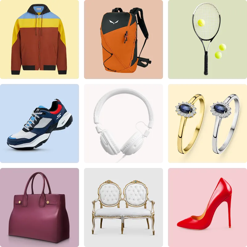Ecommerce product photo editing